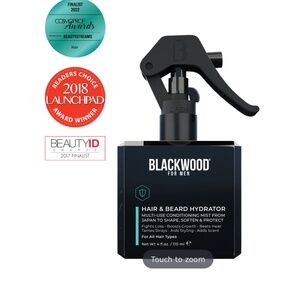 Blackwood For Men Hair & Beard Hydrator Spray - Natural Leave-In Conditioner